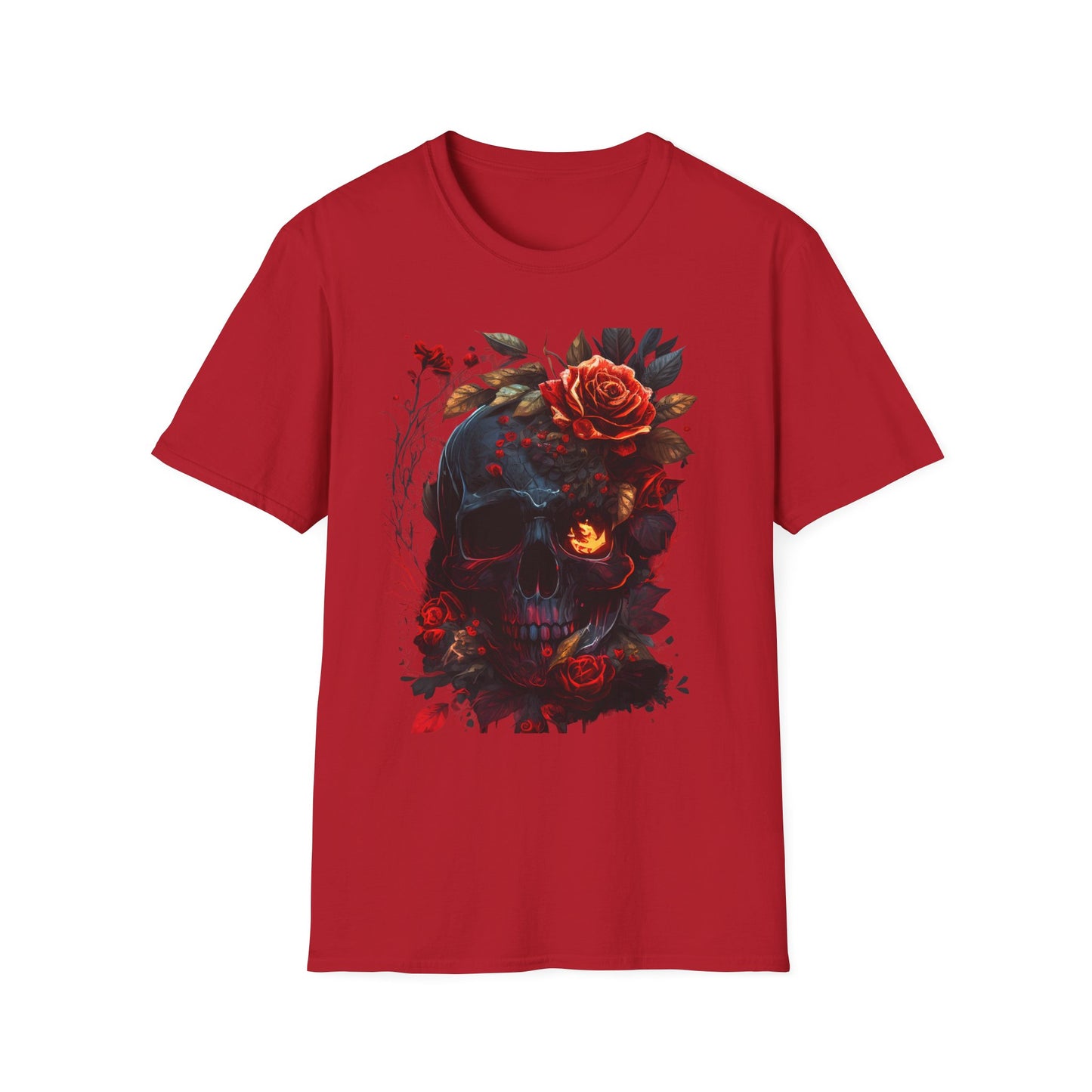 Roses and Skeleton T-Shirt