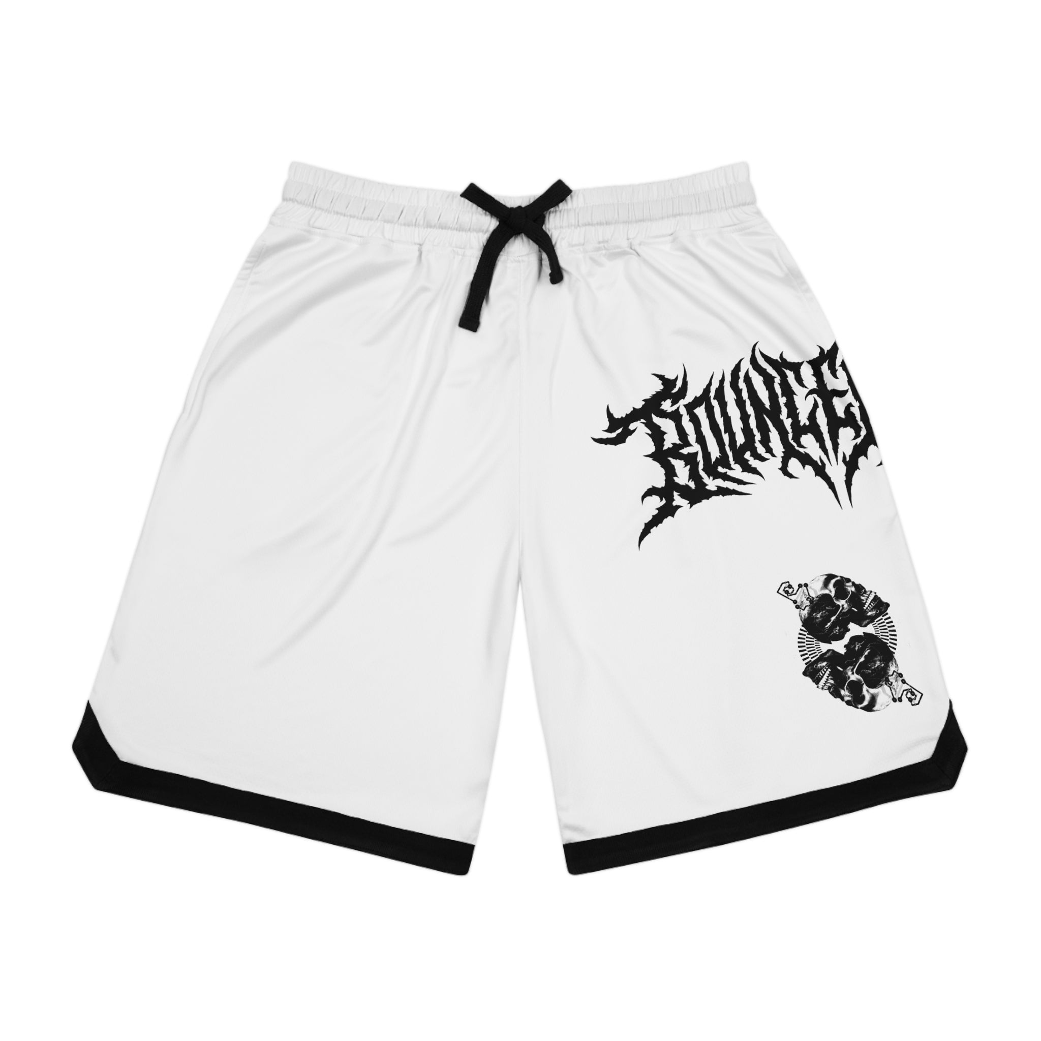 ●NOT4NERD● Bone Logo Ashen Dawn Mesh Boxing Shorts (2色) ○NOT4NERD○ Bone Logo Ashen Dawn Mesh Boxing Shorts (2色)