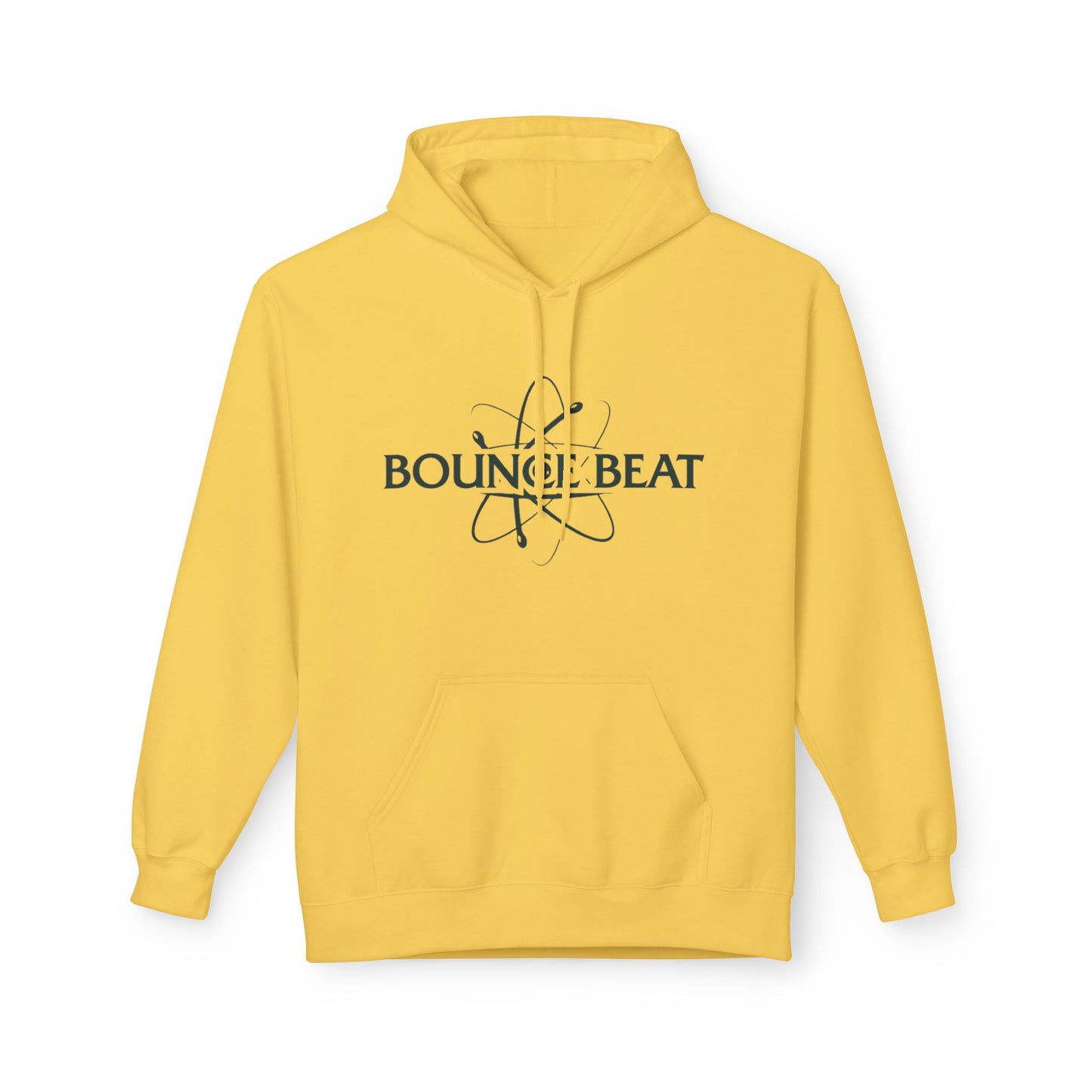 Bounce Beat Unisex Fleece Hoodie - Soft and Cozy Style for Music Lovers