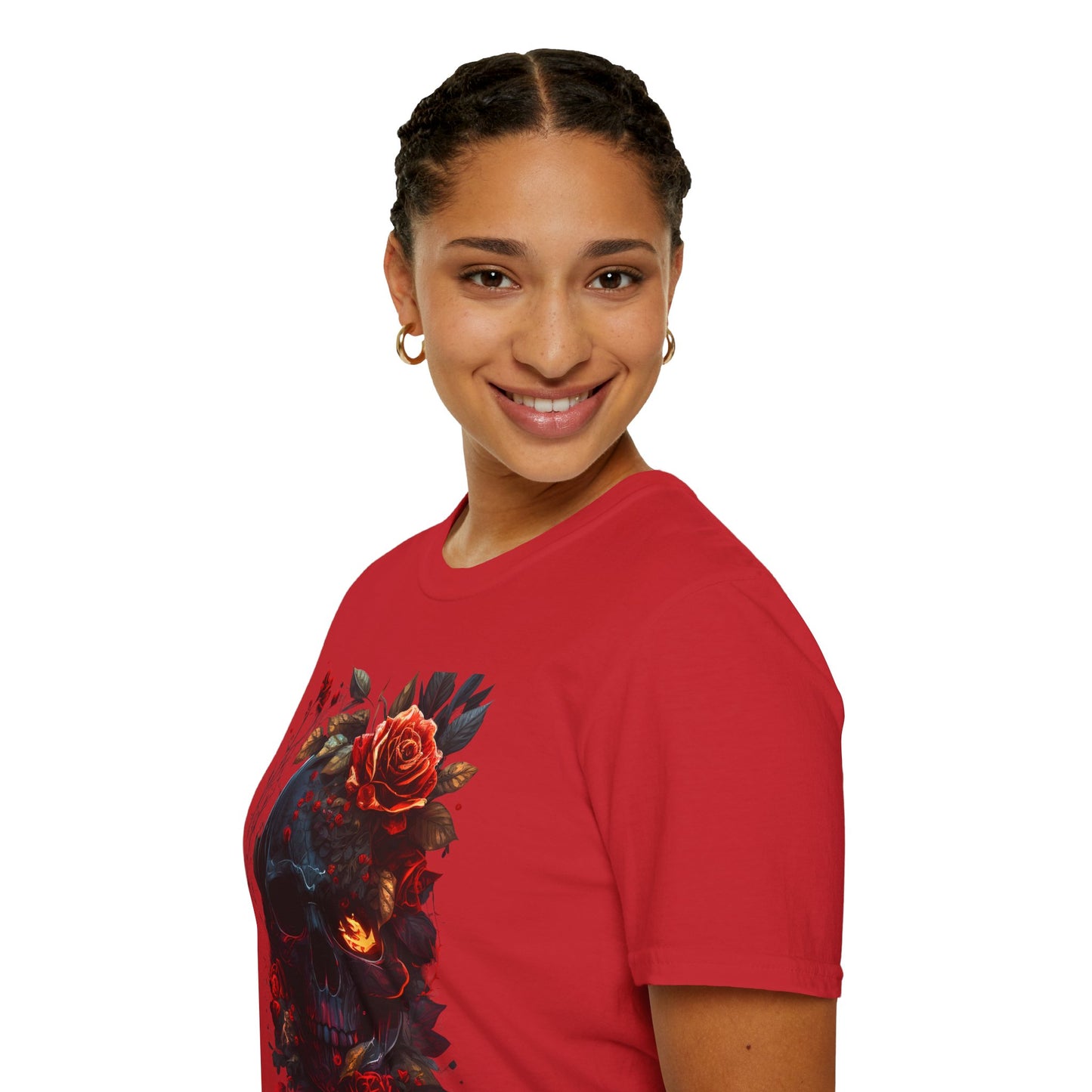 Roses and Skeleton T-Shirt