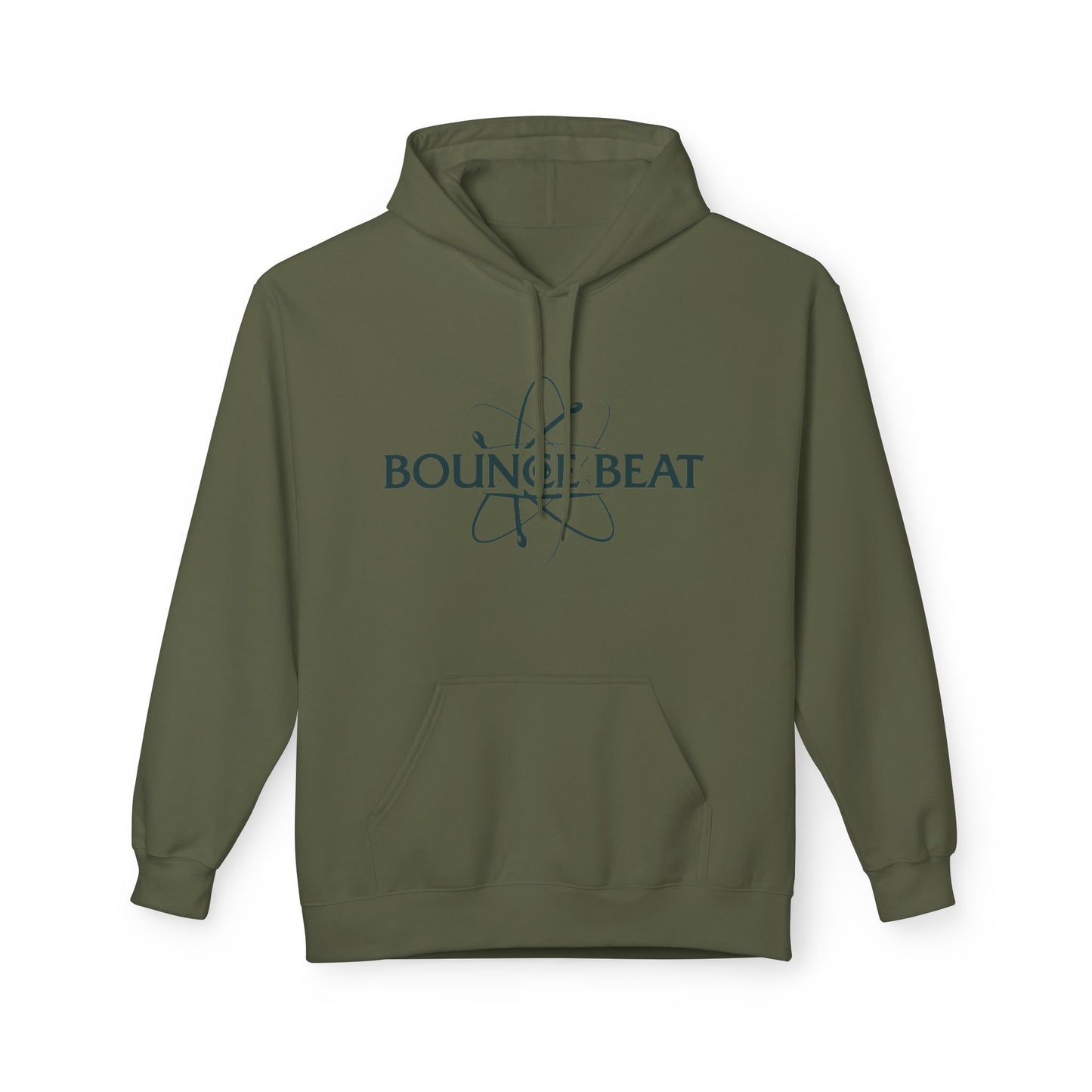 Bounce Beat Unisex Fleece Hoodie - Soft and Cozy Style for Music Lovers