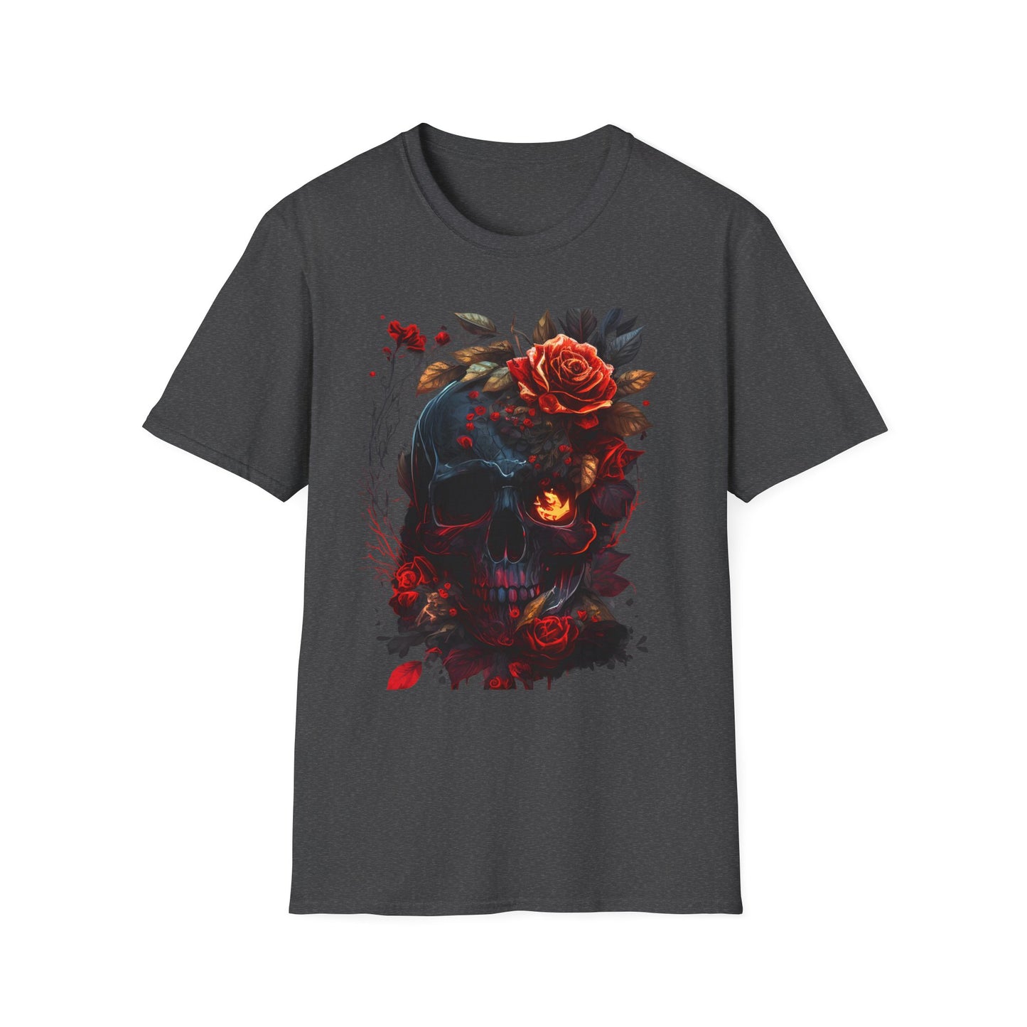 Roses and Skeleton T-Shirt