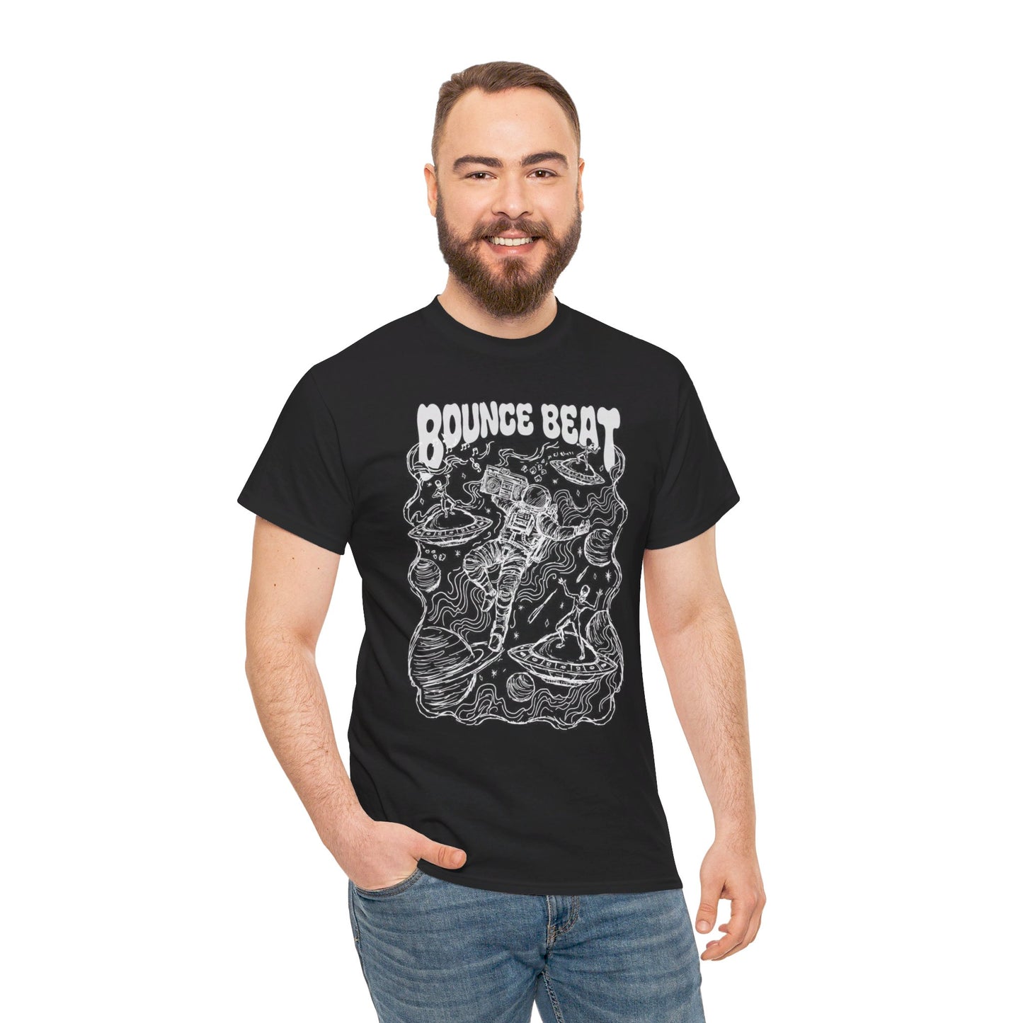 Bounce Beat Space Cadet Designer Tee