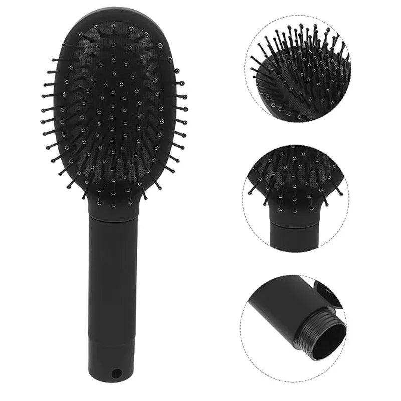 Sight Secret Hair Comb Hidden Storage Compartment Concealment Travel Diversion Stash Safe Container Hide Cash Ring Necklace