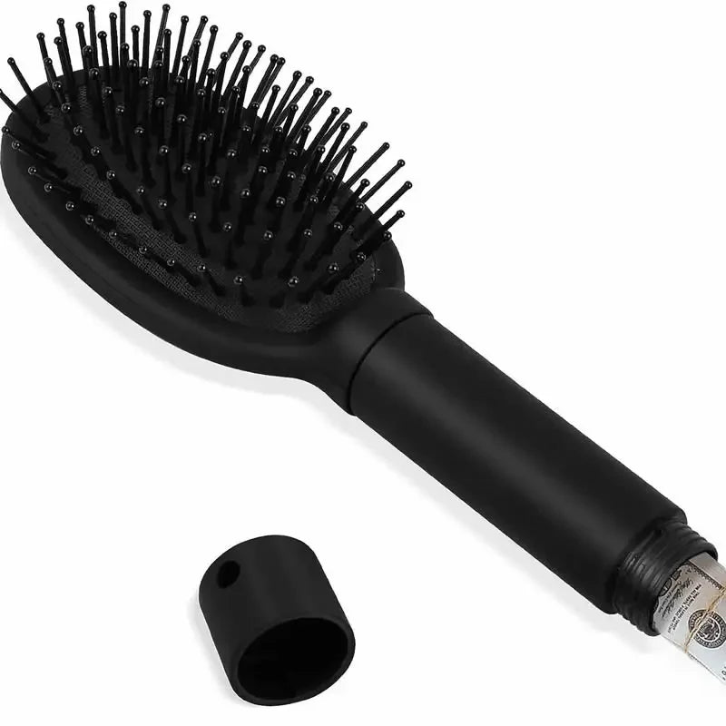Sight Secret Hair Comb Hidden Storage Compartment Concealment Travel Diversion Stash Safe Container Hide Cash Ring Necklace