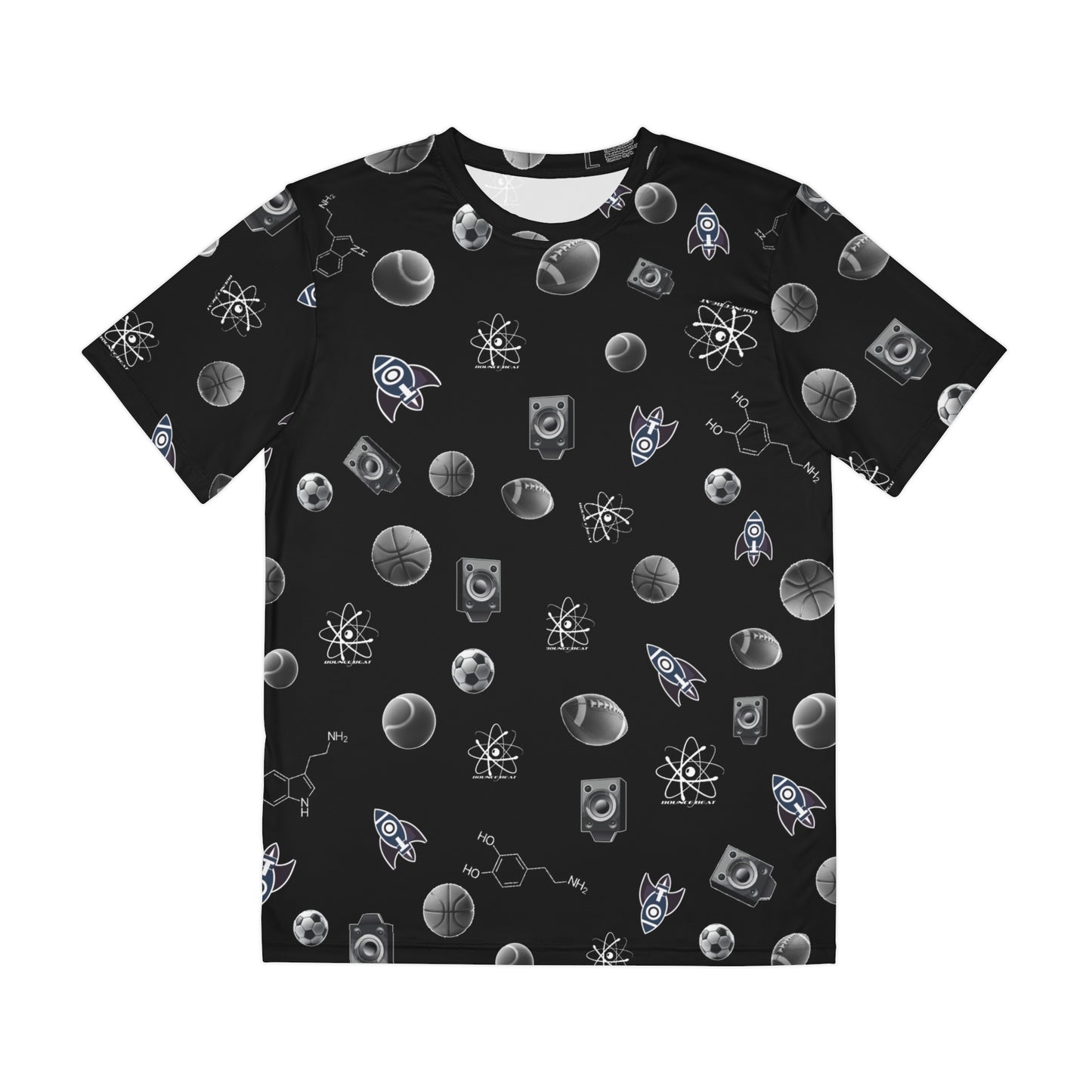 Bounce Beat Collage T shirt