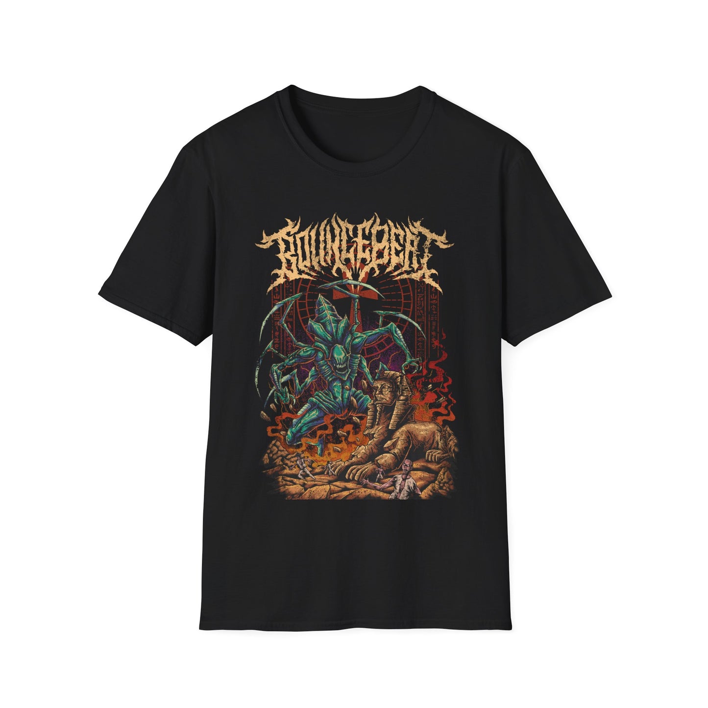 Alien Invasion Bounce Beat Softstyle Cotton T Shirt