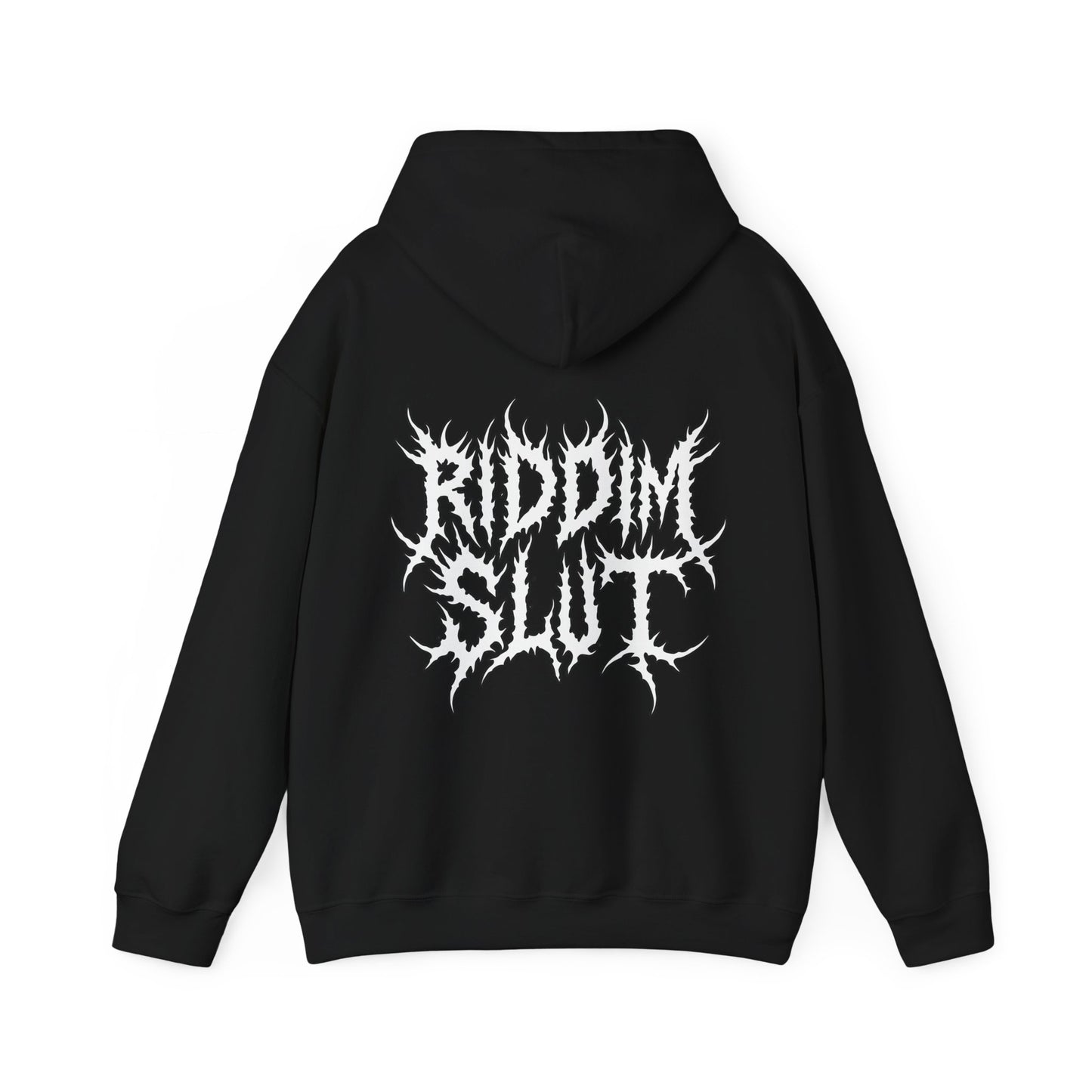 Riddim Slut Bounce BeatDeath Metal Font Hoodie
