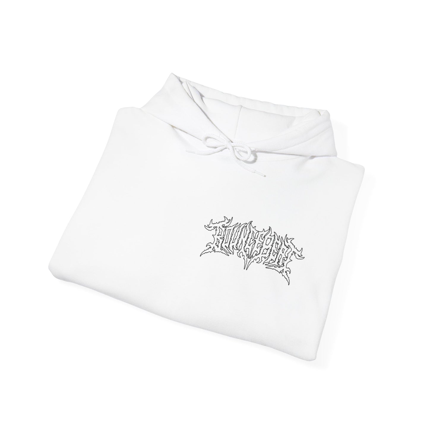 Riddim Slut Bounce BeatDeath Metal Font Hoodie