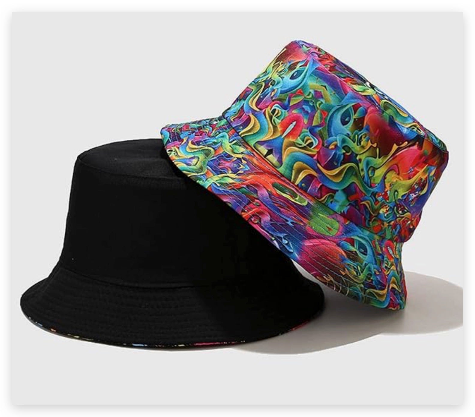 Stylish Packable Bucket Hats for Rave, Travel & Beach | Unisex Reversible Festival Accessories 🎉