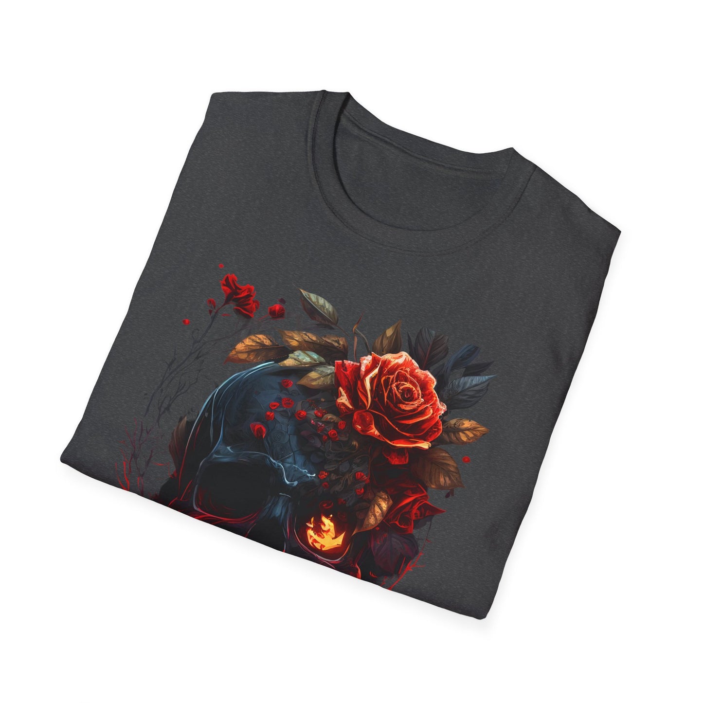 Roses and Skeleton T-Shirt