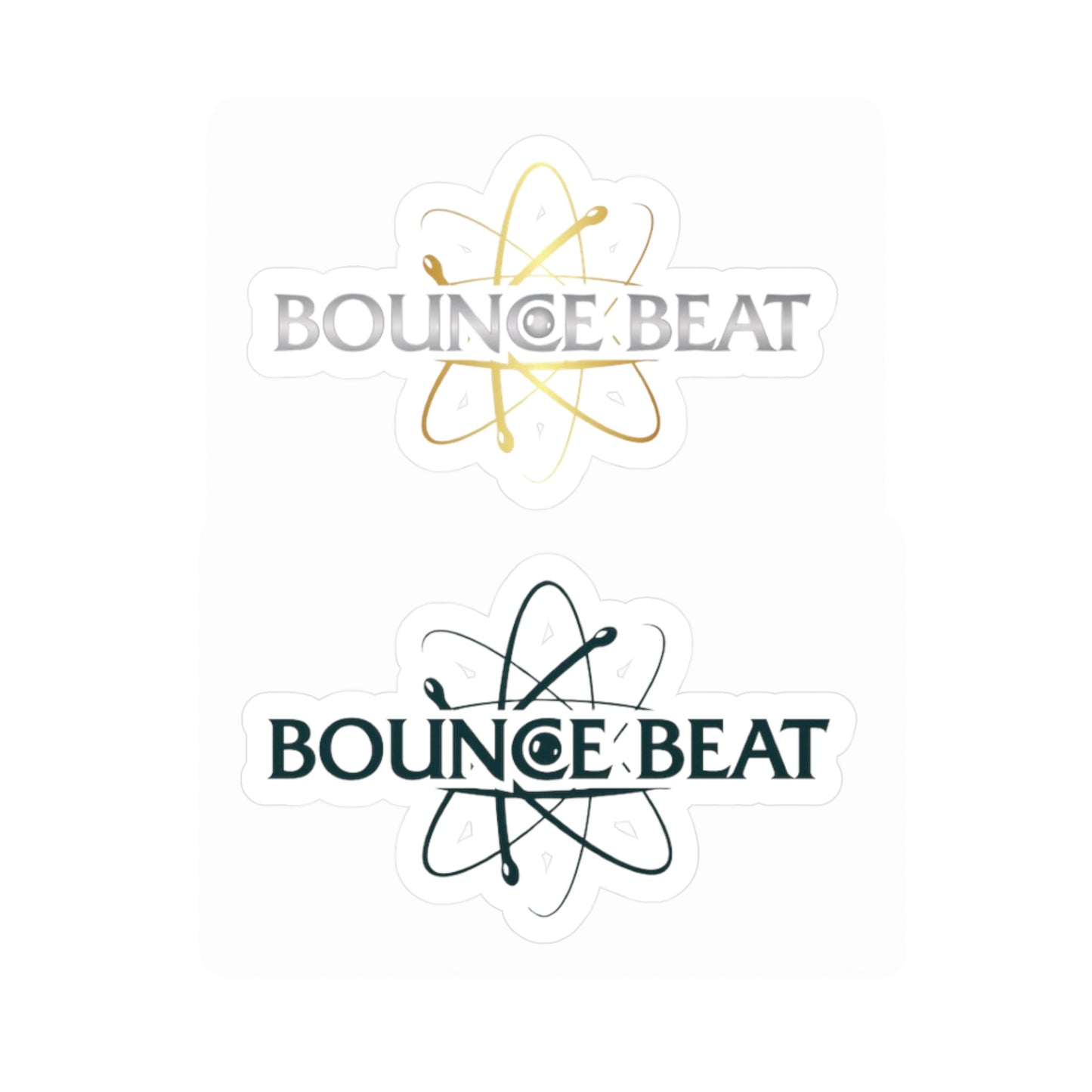 Bounce Beat Vinyl Logo Stickers