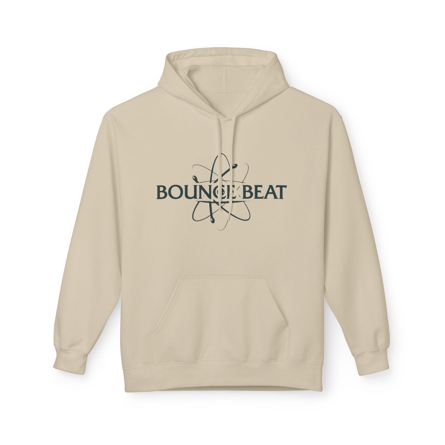 Bounce Beat Unisex Fleece Hoodie - Soft and Cozy Style for Music Lovers