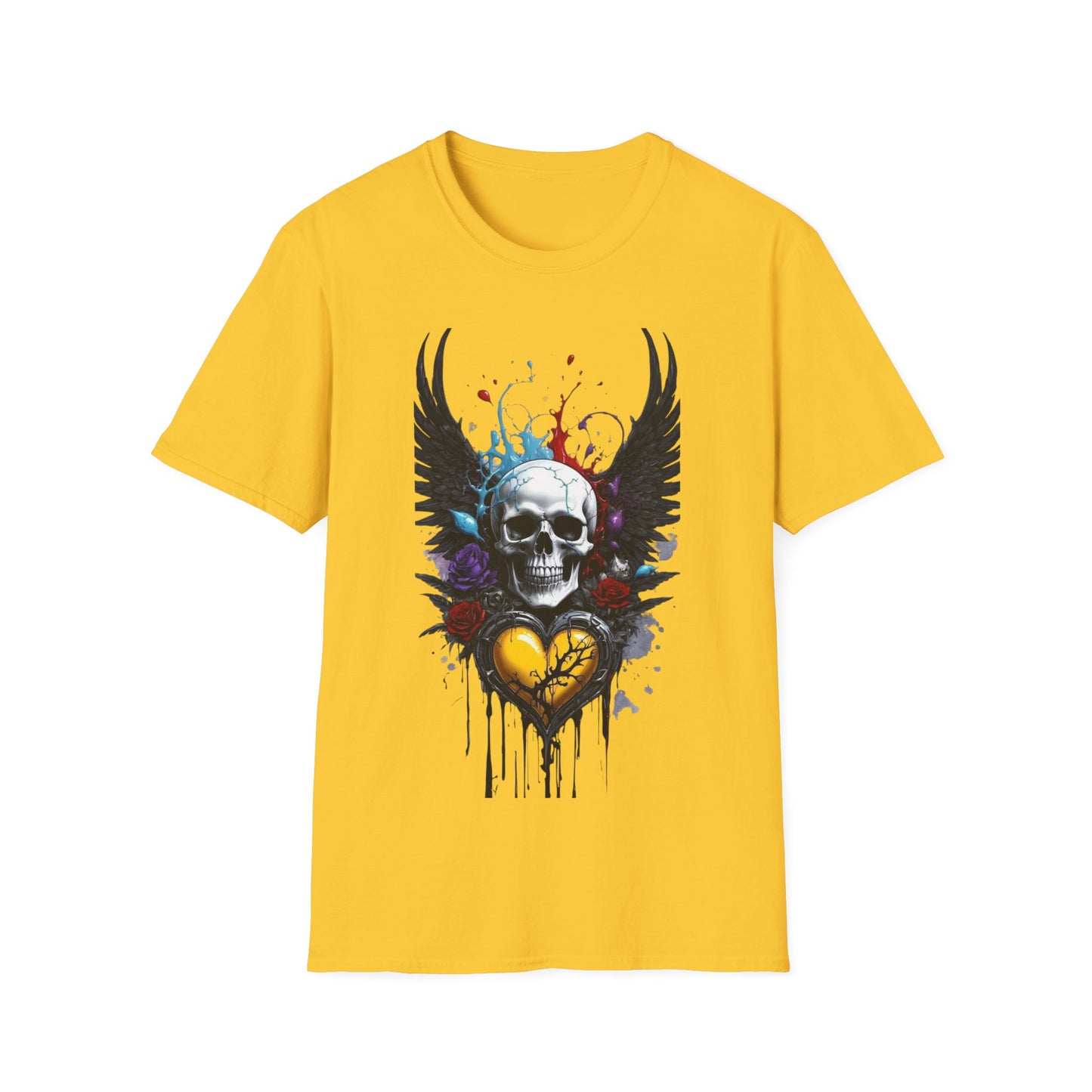 Skeleton Heart T-Shirt, Skull Love Tee