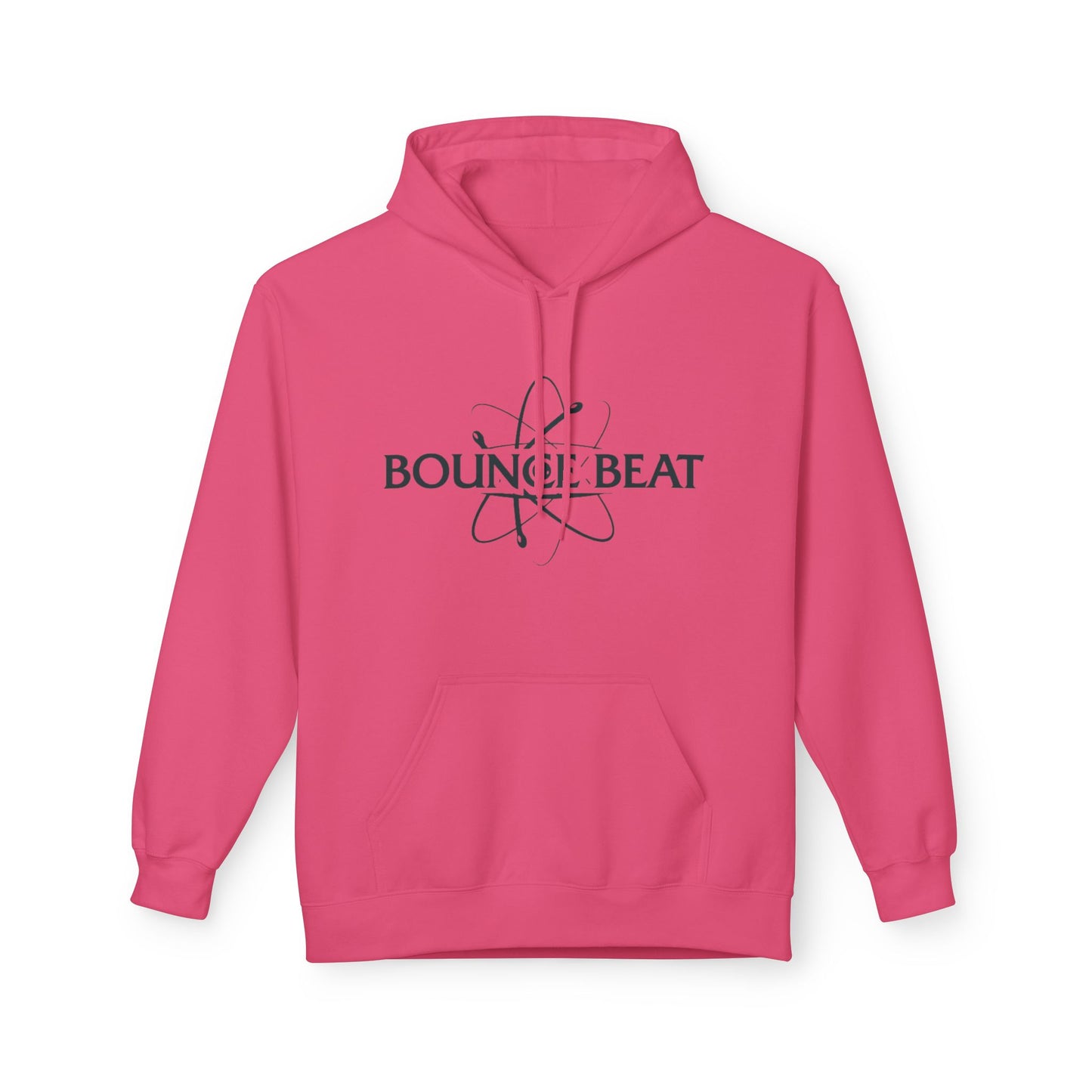 Bounce Beat Unisex Fleece Hoodie - Soft and Cozy Style for Music Lovers