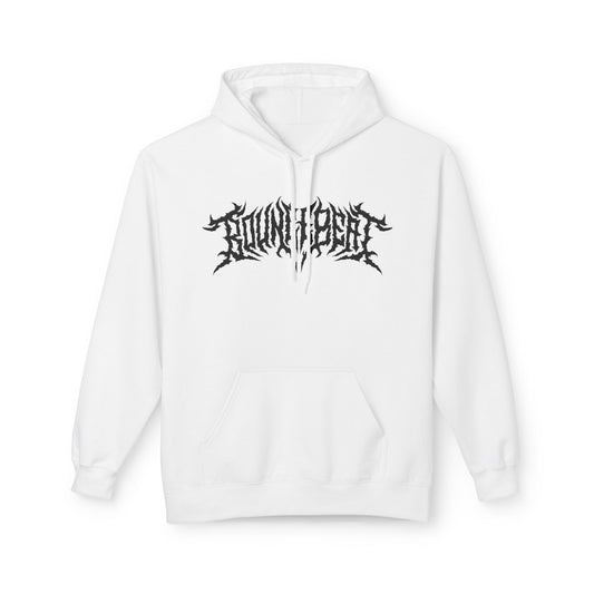 Bounce Beat Death Metal Logo Fleece Hoodie