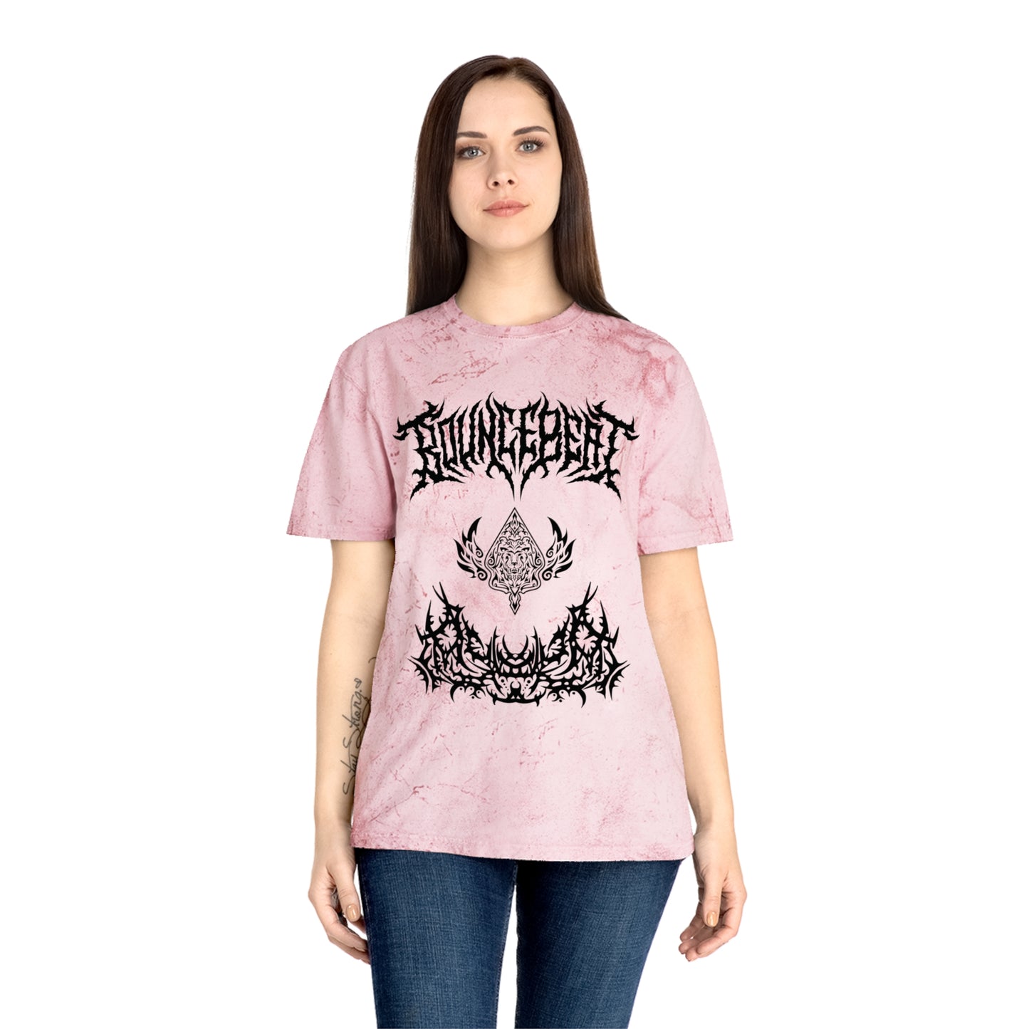 Bounce Beat Tribal Designer Shirt, Color Blast T-Shirt, Mandala Designer Rave Clothing, Unisex Tee Shirt, Festival Apparel, Hippie Style Top