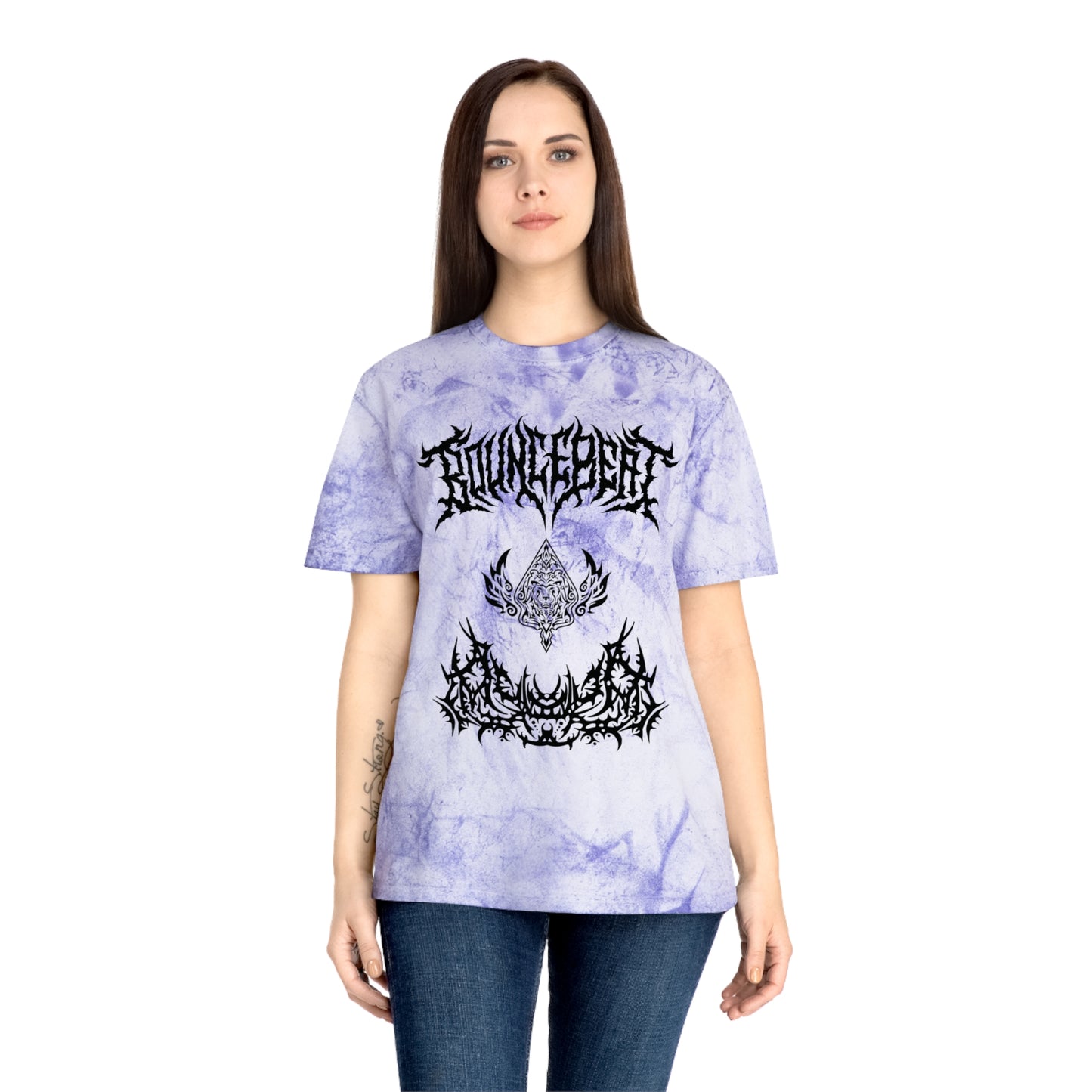Bounce Beat Tribal Designer Shirt, Color Blast T-Shirt, Mandala Designer Rave Clothing, Unisex Tee Shirt, Festival Apparel, Hippie Style Top