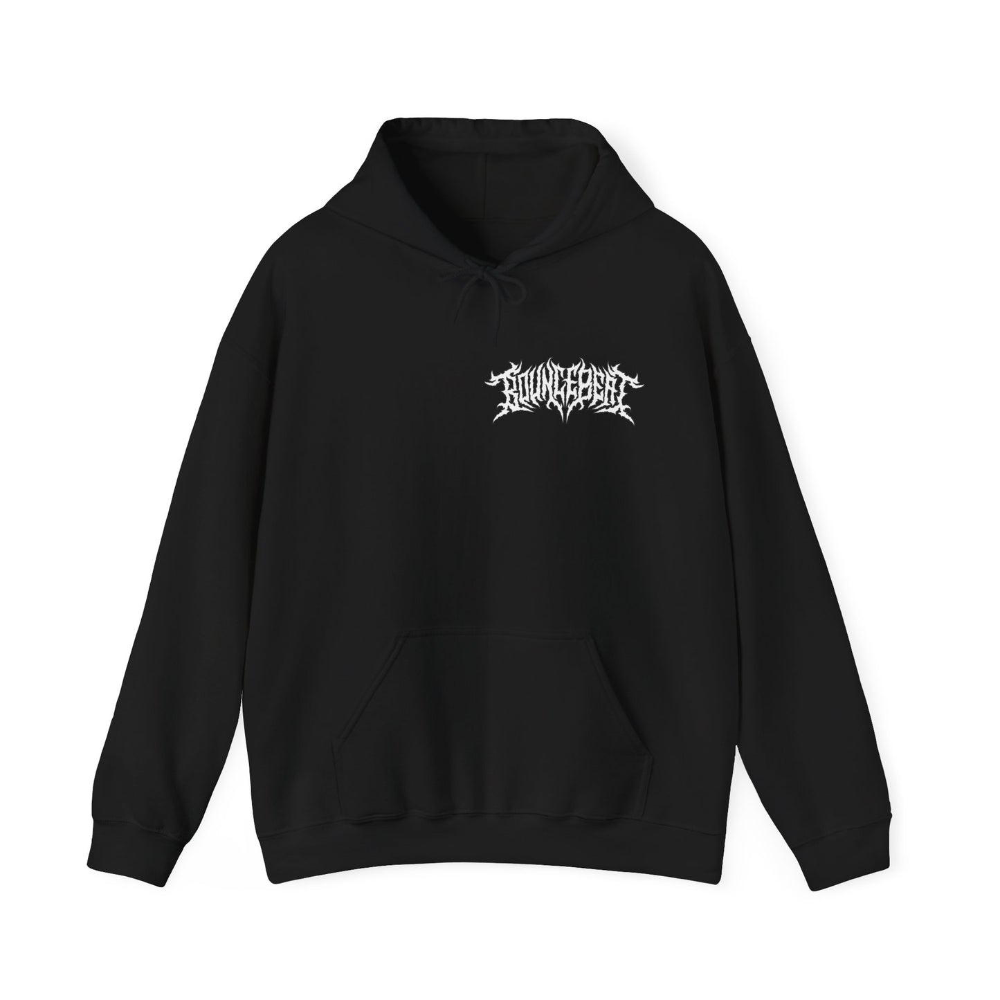 Riddim Slut Bounce BeatDeath Metal Font Hoodie