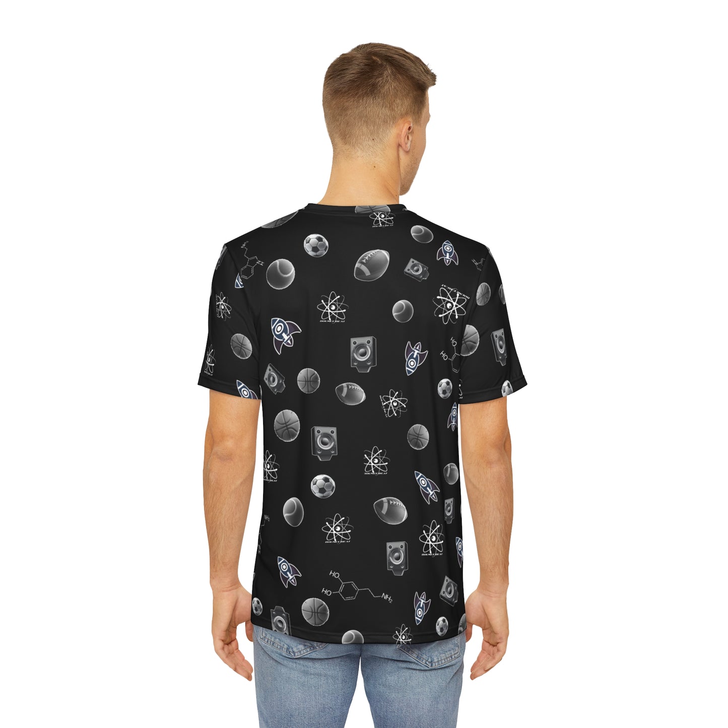 Bounce Beat Collage T shirt