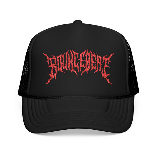 Embroidered Foam Trucker Hat - Stylish Casual Headwear, Perfect for Festivals, Outdoor Adventures, Gift for Music Lovers