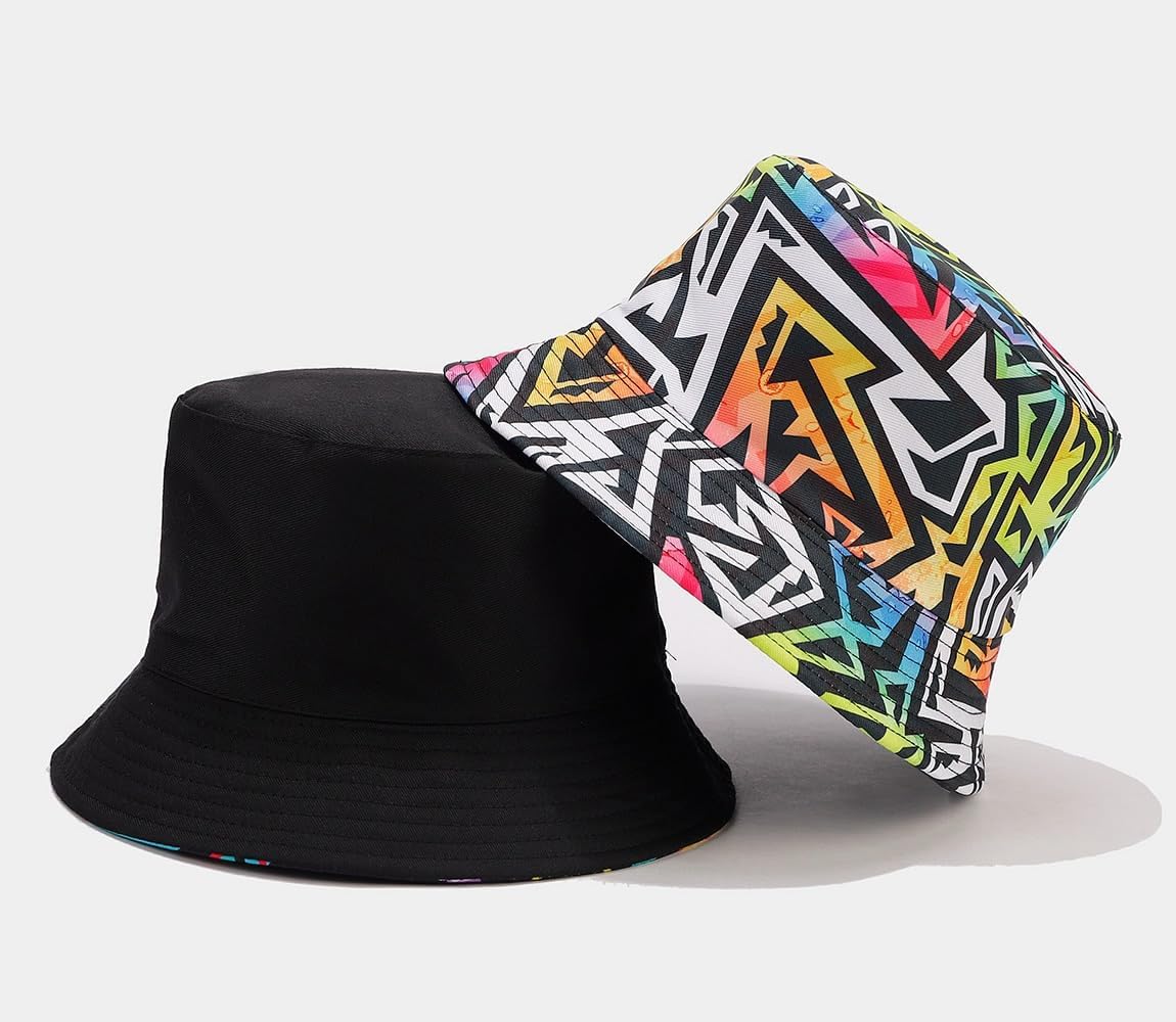 Stylish Packable Bucket Hats for Rave, Travel & Beach | Unisex Festival Accessories 🎉