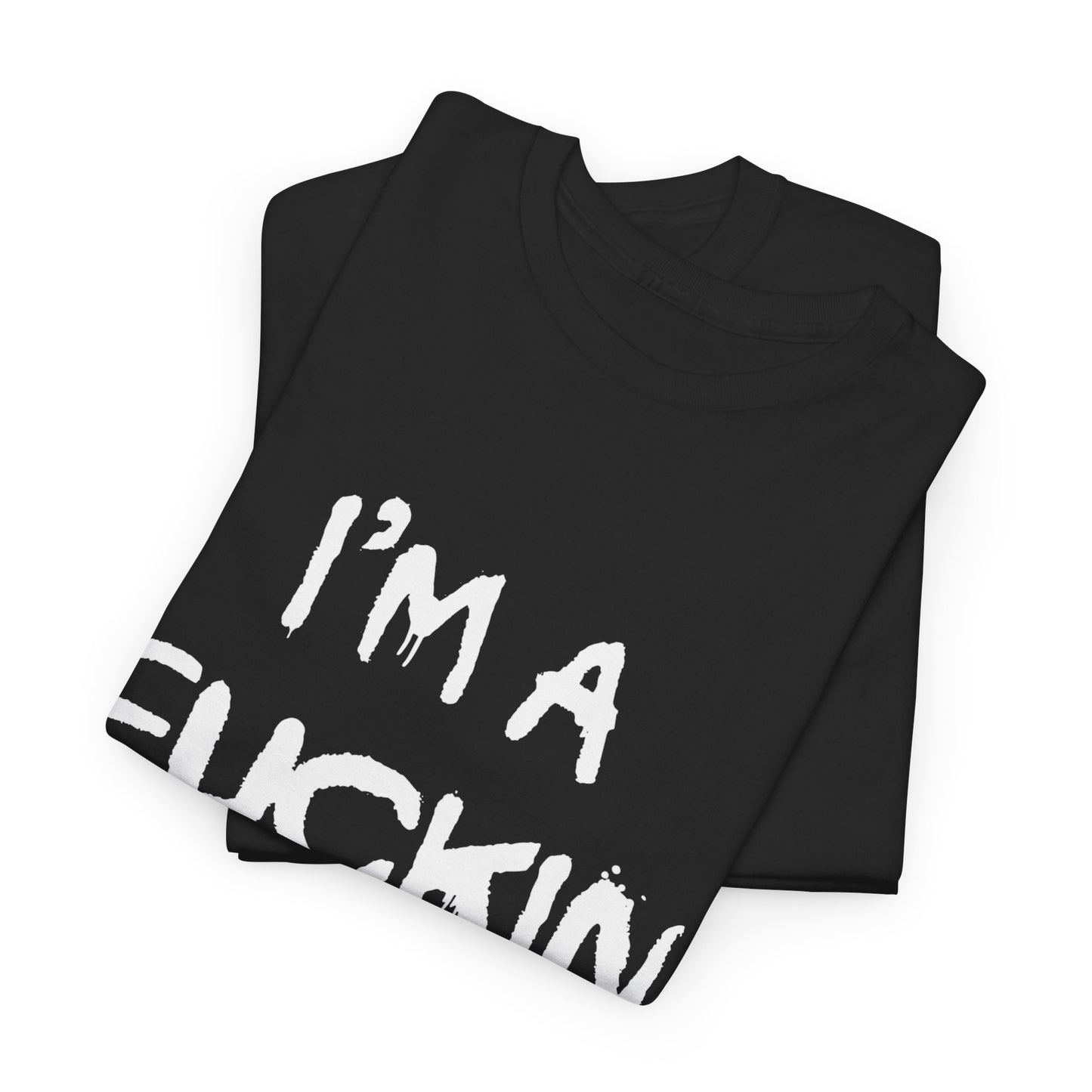I'm a Fuckin Headbanger, Break your Fuckin Neck Bitch Cotton T Shirt, Dubstep and Riddim Lovers, Rave Clothing