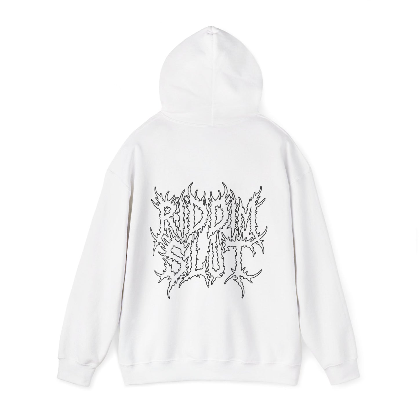 Riddim Slut Bounce BeatDeath Metal Font Hoodie