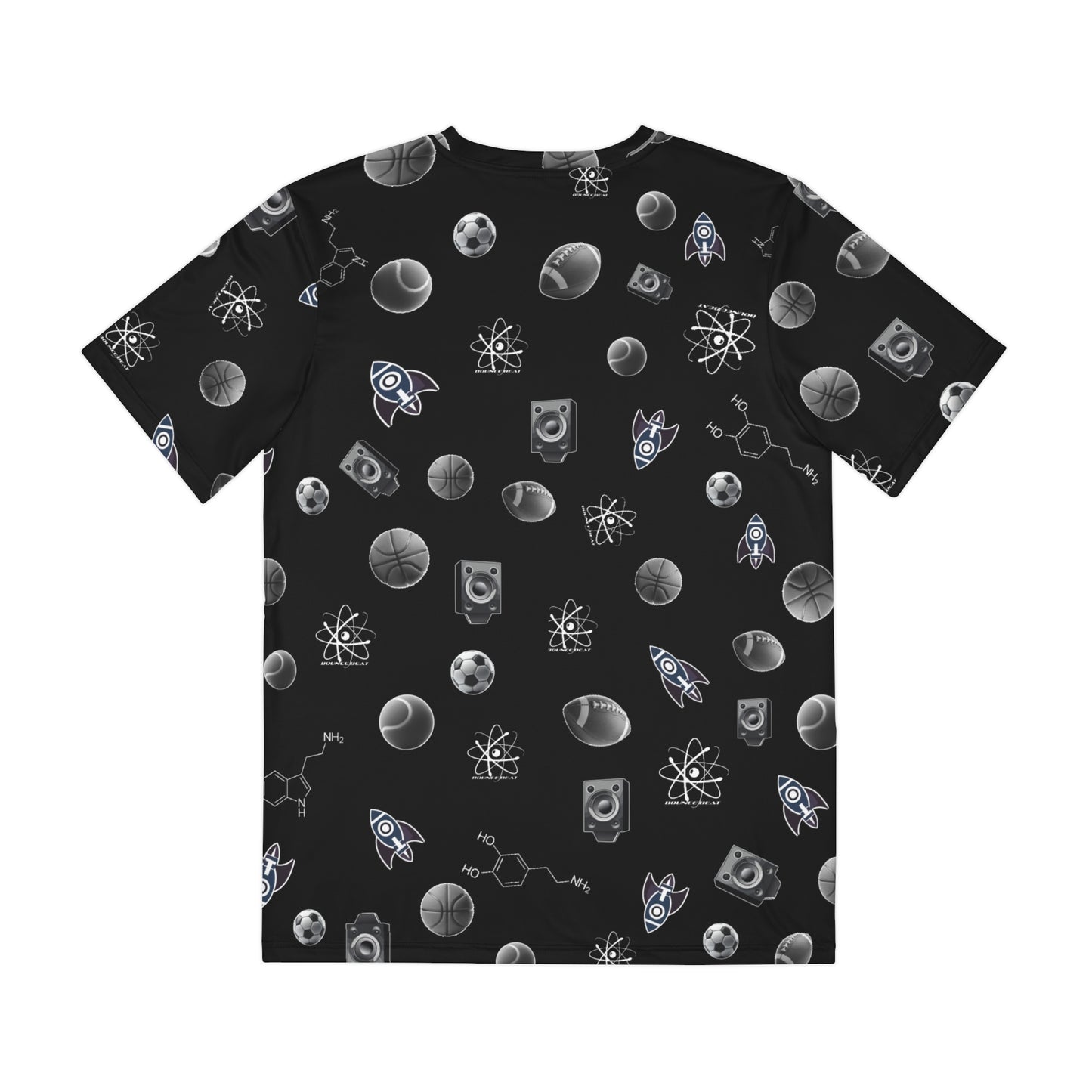 Bounce Beat Collage T shirt