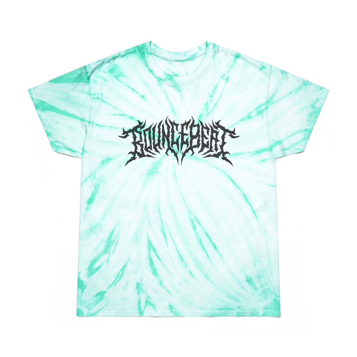 Bounce Beat Cyclone Tie-Dye Tee - Vibrant Yellow Graphic Shirt for Casual Style Party Raves Music Lovers