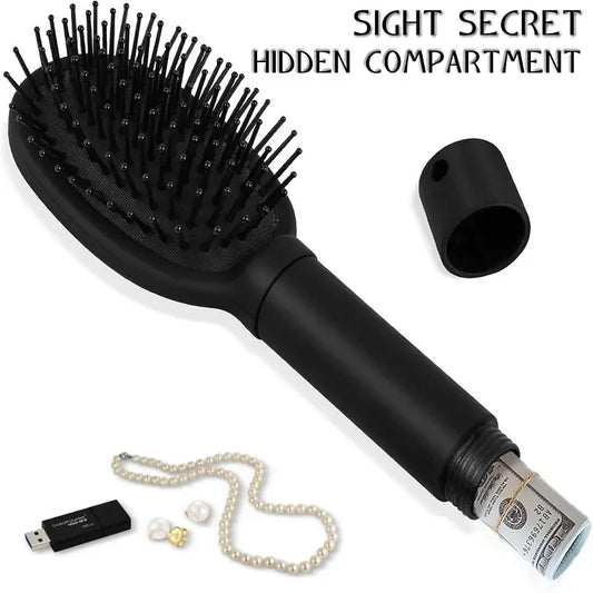 Sight Secret Hair Comb ⁣⁣⁣⁣Hidden Storage Compartment Concealment Travel Diversion Stash Safe Container Hide Cash Ring Necklace