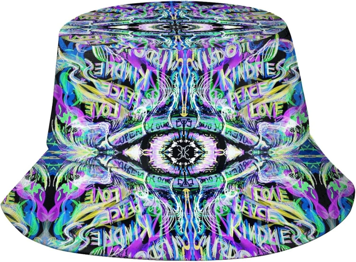 Bucket Hats for Women Men Packable Travel Beach Sun Hat Rave Festival Outfits Rave Accessories Fisherman Cap